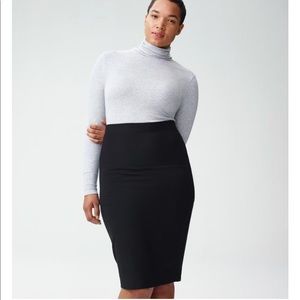 Universal Standard Danube Jersey Pencil Skirt